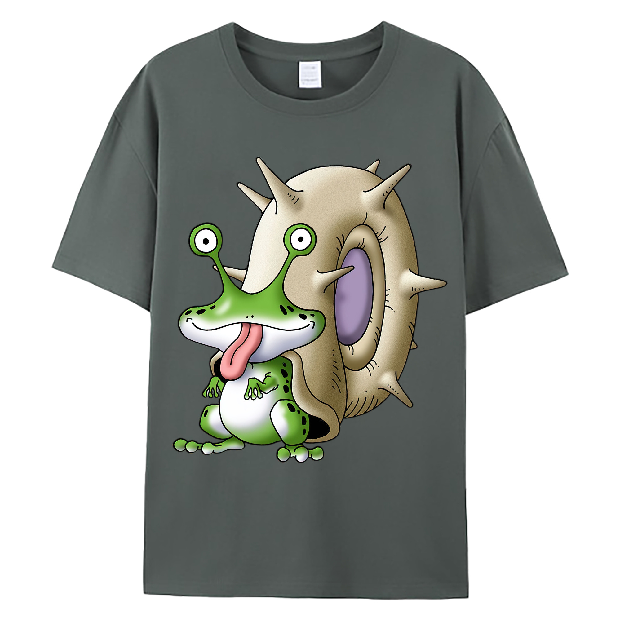 （画像用） ドラゴンクエスト Doragon Kuesuto Dragon Quest 綿100％ メンズ半袖Tシャツ｜肌触りやわらか＆通気性